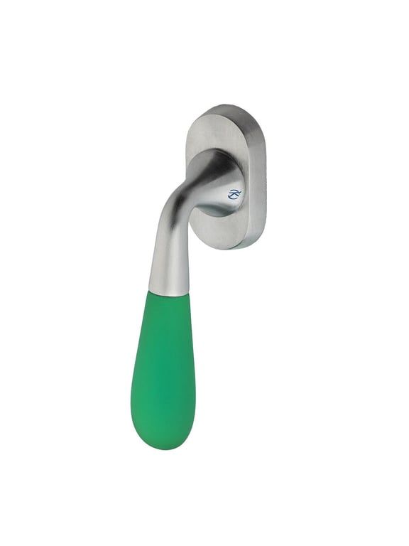 Lever handle - Chrome Satine (CS) by Dauby