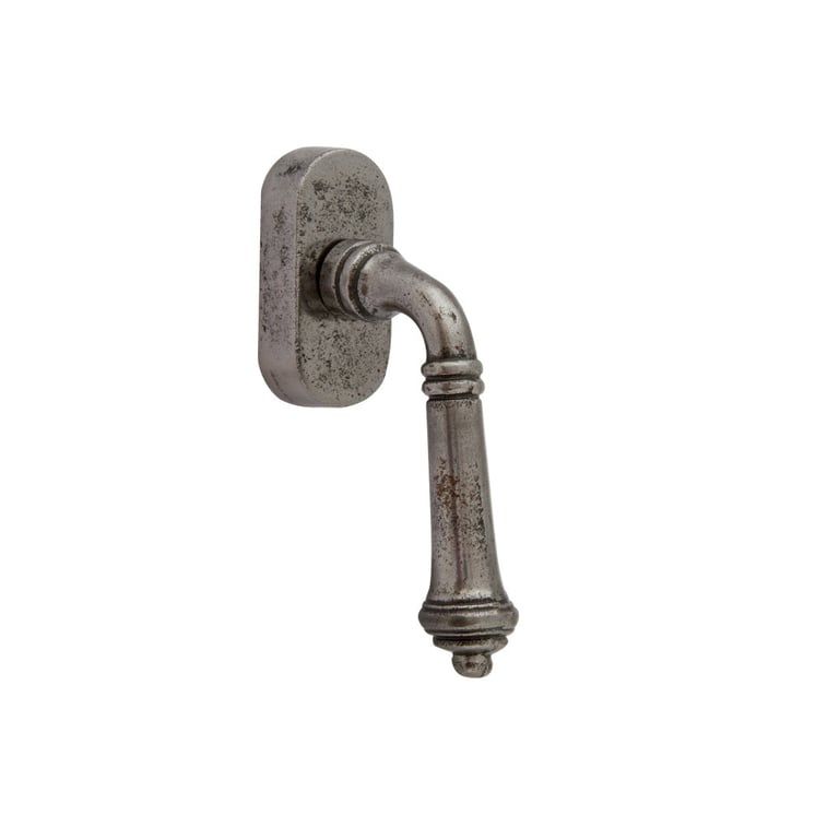 Pair Door handle BE1216 - Bis Noir (N) by Dauby