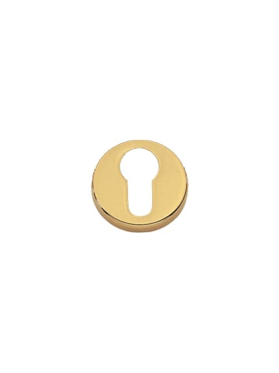 Profile-cylinder escutcheon - Q Laiton Brosse (OS) by Dauby