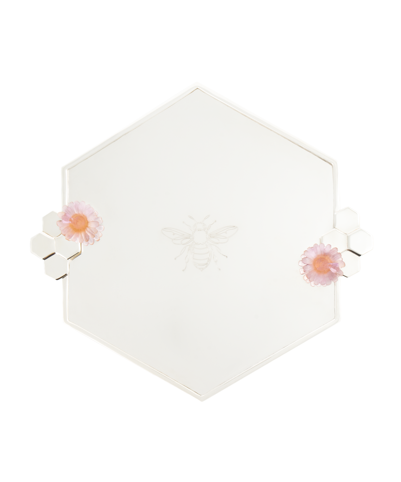 Or d'Abeille Plateau grand modèle by Daum