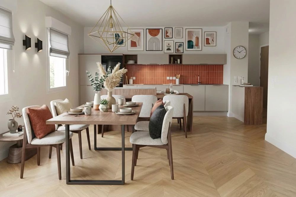 Point De Hongrie OSLO by Décoplus Parquets