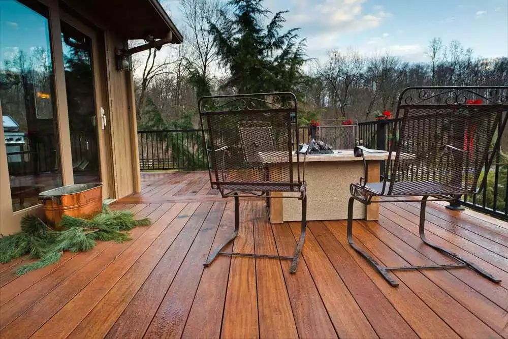 IPÉ Plank decking board by Décoplus Parquets