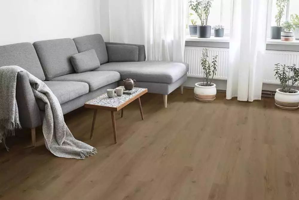 Neva Harvest XXL vinyl flooring by Décoplus Parquets