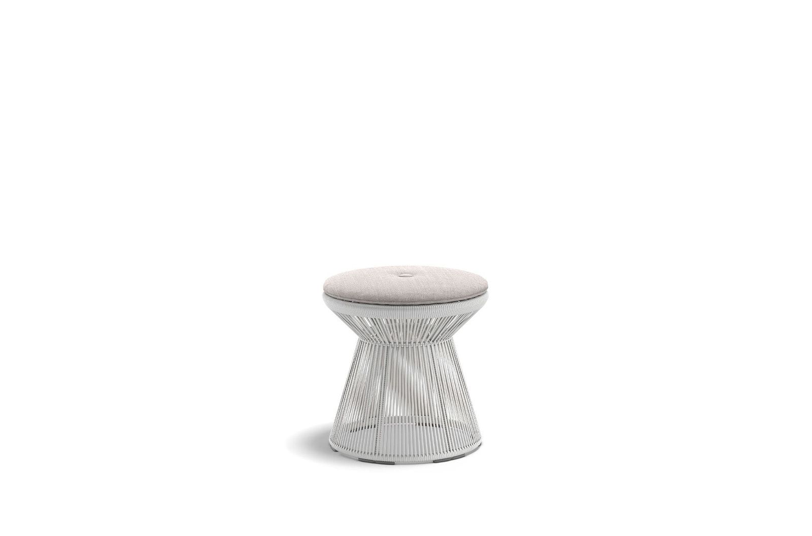 CIRQL NU Footstool with central Base by Dedon