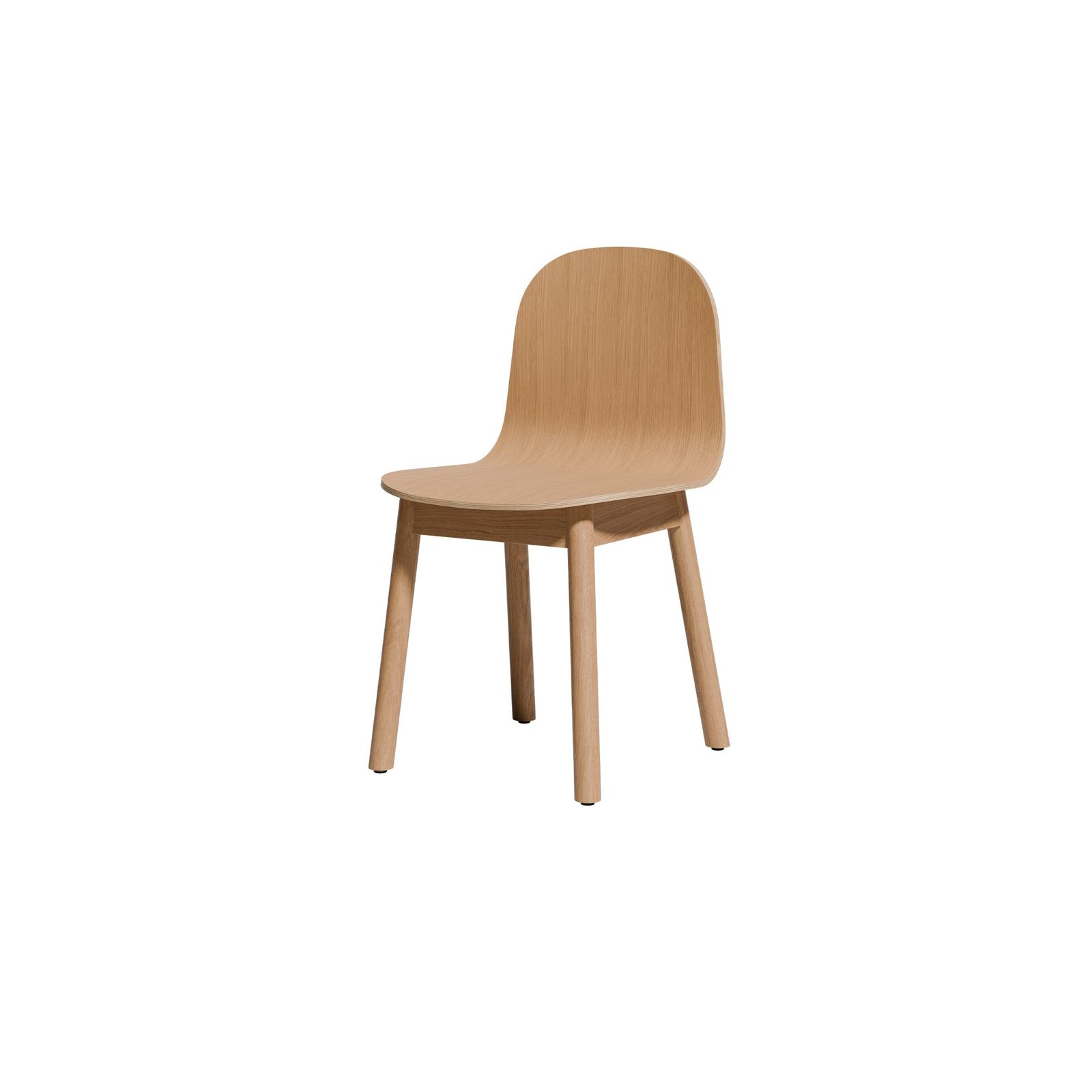 Potato Chair - Oak - Timber Base by DesignByThem