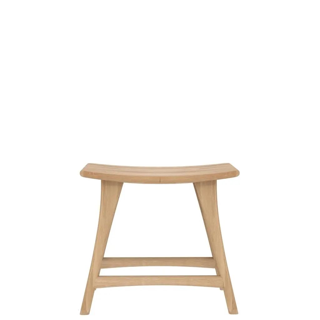 Contemporary Oak Stool by Designers Guild