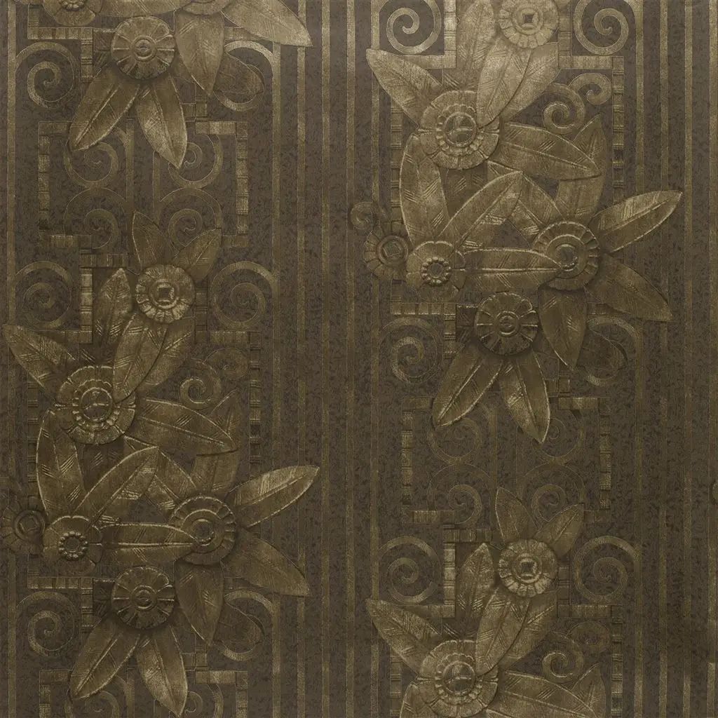 Fleur Moderne - Bronze by Designers Guild