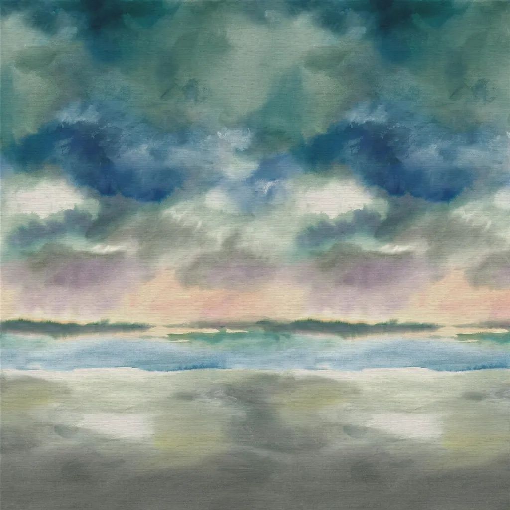 Paysage Marin Grasscloth Sky by Designers Guild