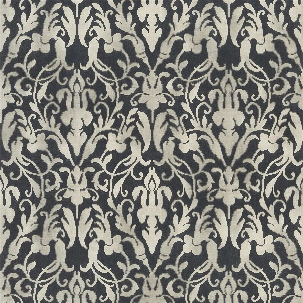 Speakeasy Damask - Black by Designers Guild