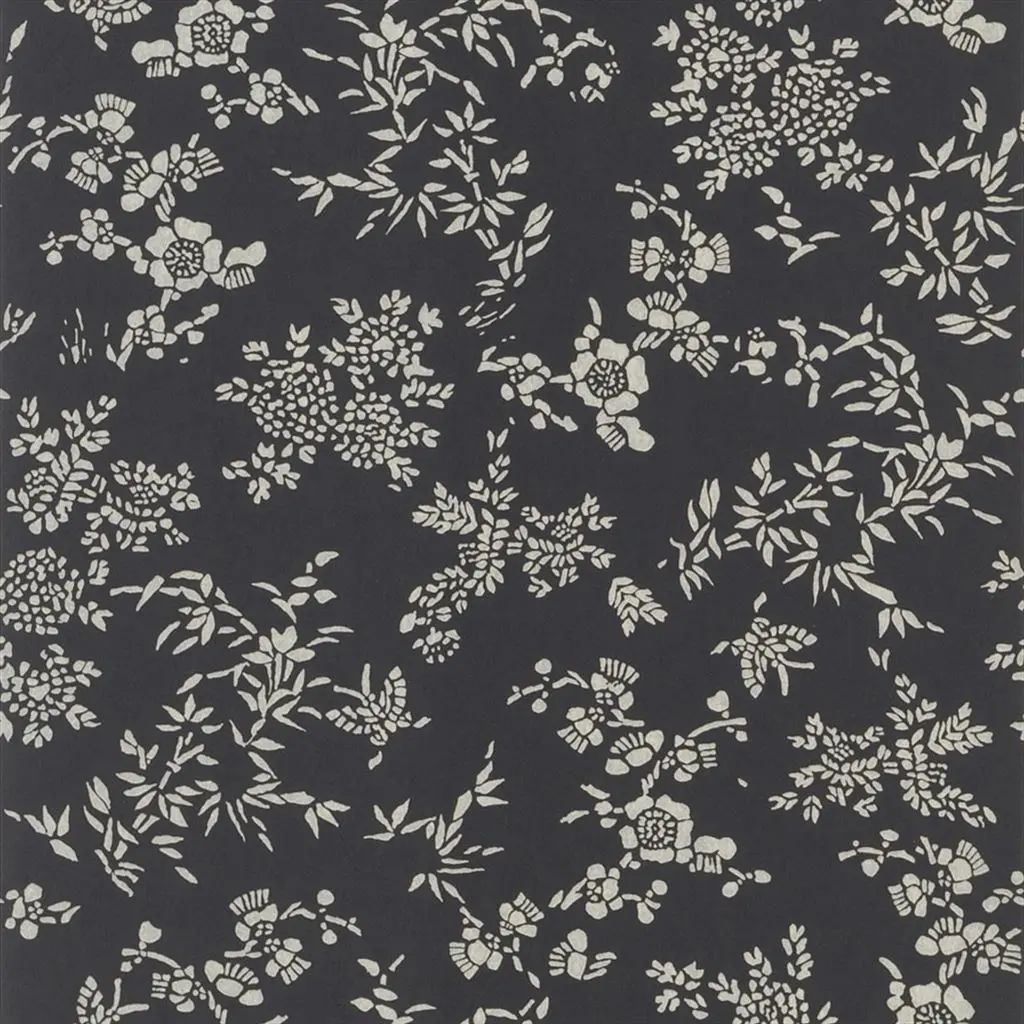 Teabowl Calico - Black by Designers Guild