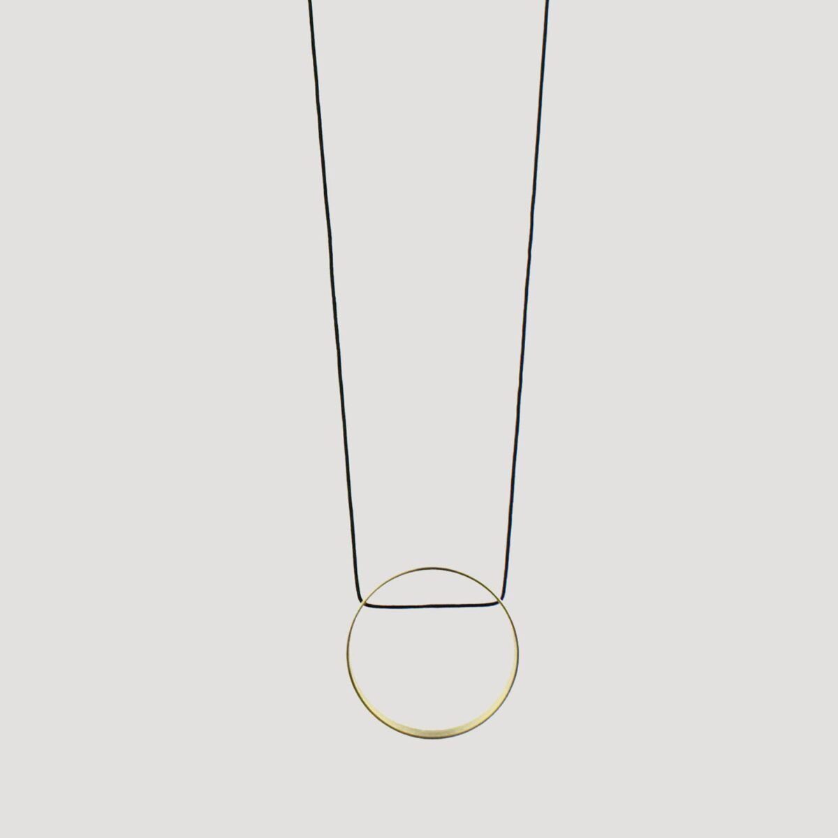Brass Necklace P5 by designobject.it