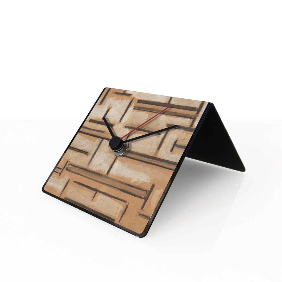 Desk Clock Mondrian Guggenheim by designobject.it