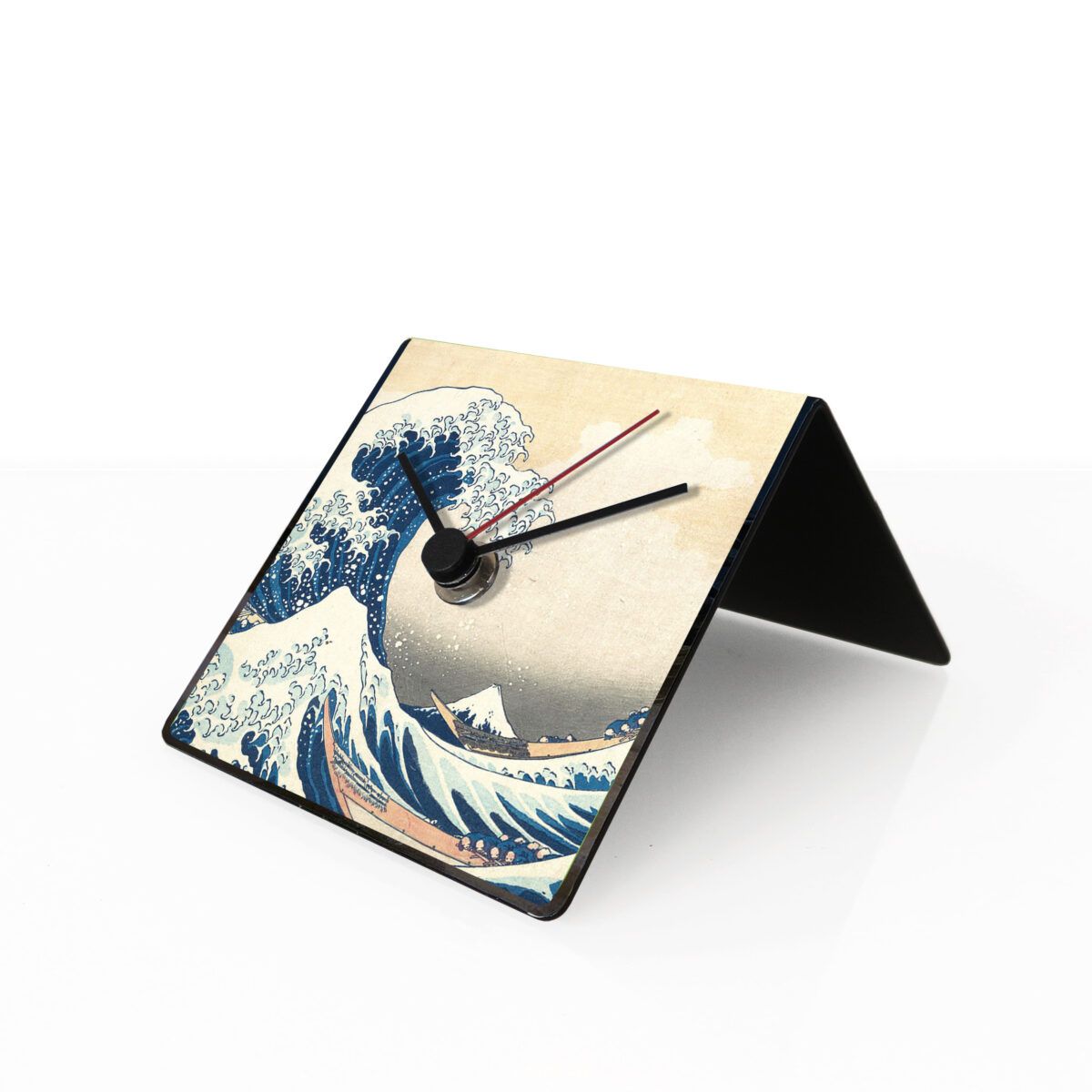 Hokusai Design Desk Clock by designobject.it