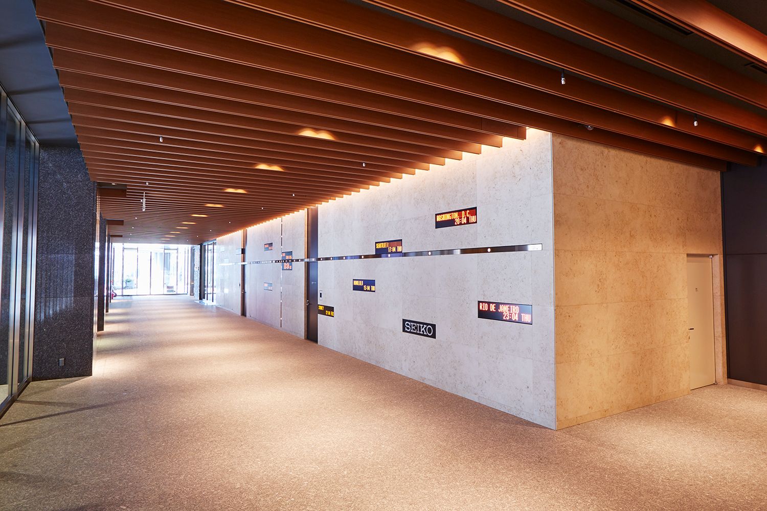 3M DI-NOC Architectural Finishes Corporate Ceiling Application by Designtex