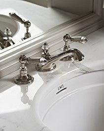 Diamond 3 hole basin set by Devon&Devon