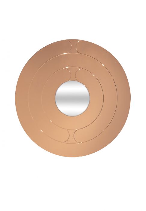 Mirror Mircur Gold Rose created by Christian Signorel by Diacasan Edition