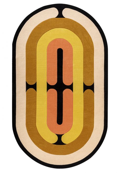 Rug Minotor Oblong - Ambre created by Christian Signorel by Diacasan Edition