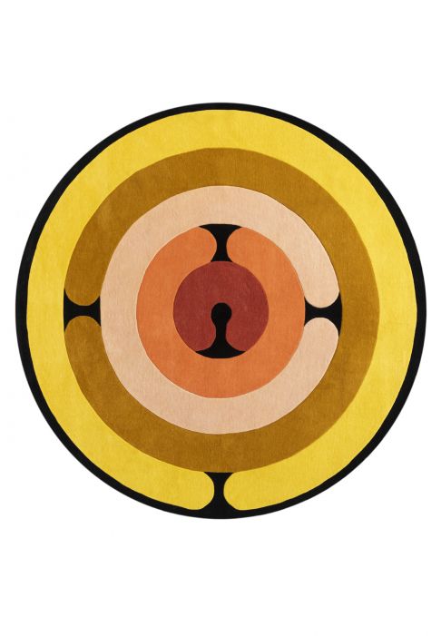 Rug Minotor Round - Agathe created by Christian Signorel by Diacasan Edition