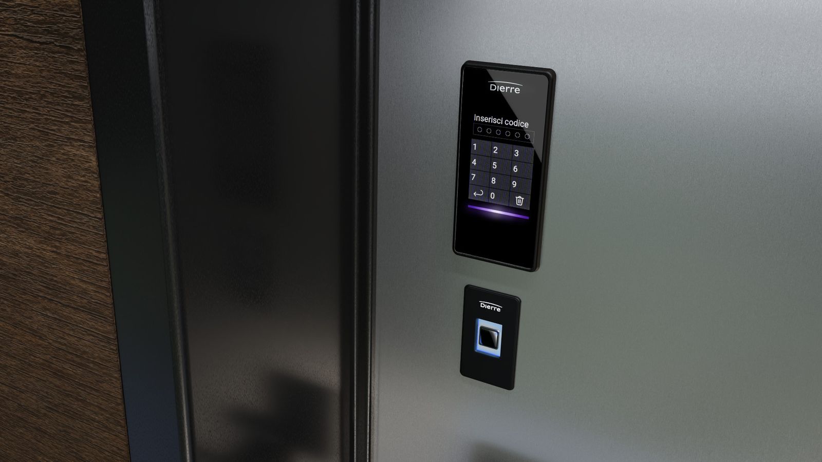 D-IGMA NUMERIC KEYPAD and D-IGIT FINGERPRINT READER by DIERRE