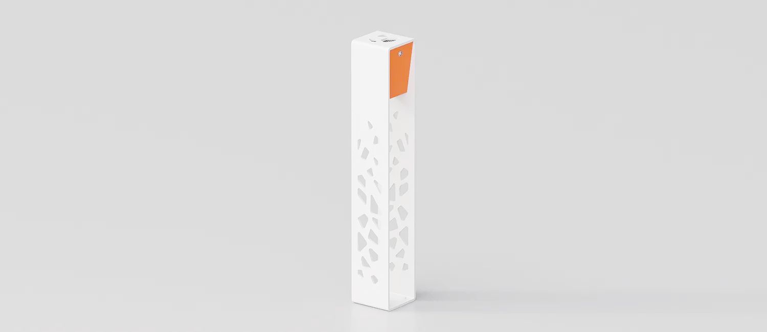 Designer Ashtray "Komete" with Laser Cuts by DIMCAR