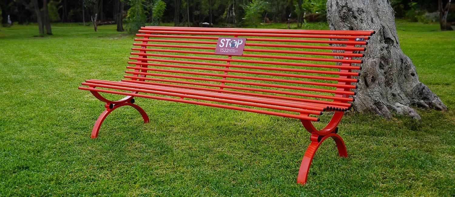 Designer Bench "Clematis Ribbon" (CAM Compliant) by DIMCAR