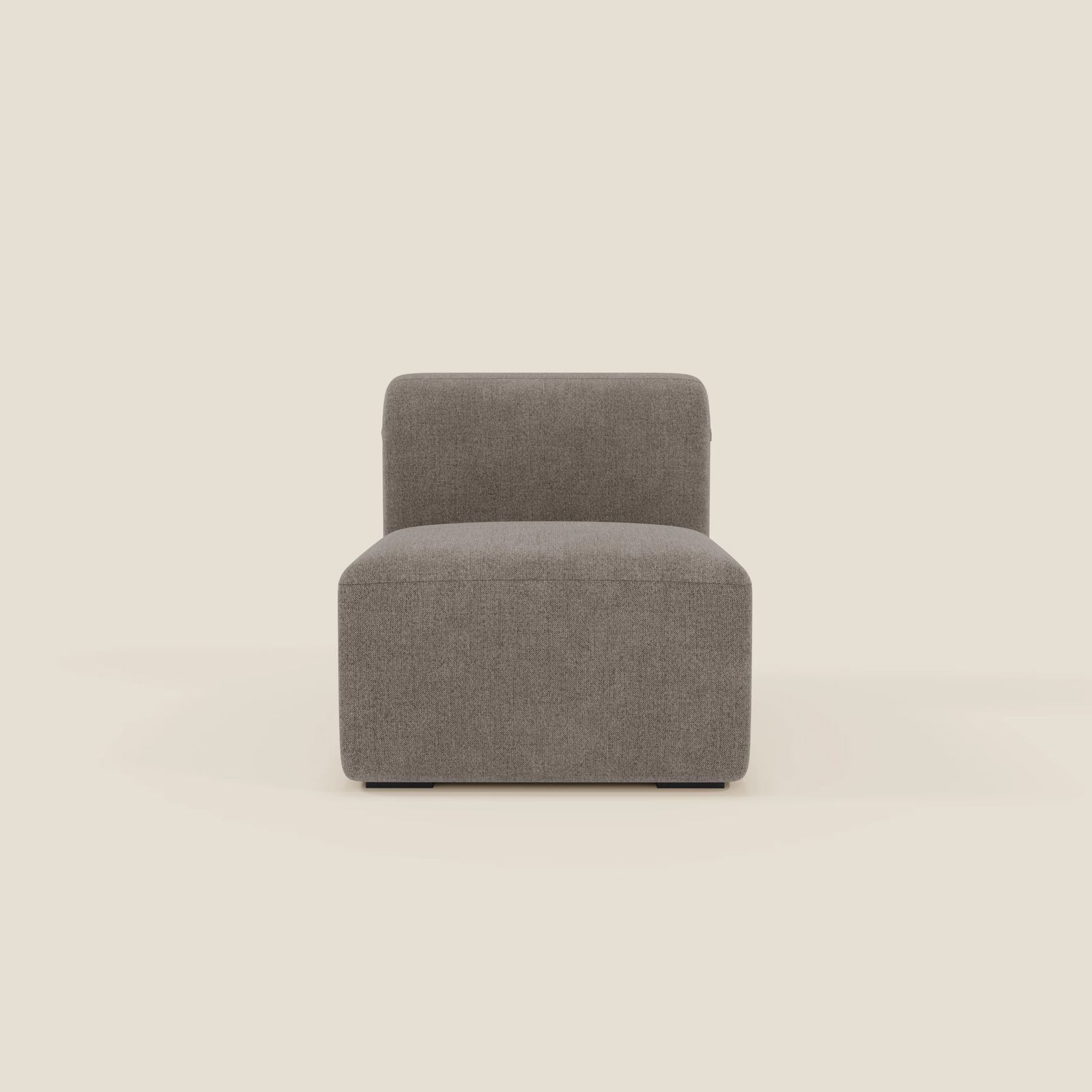 BonBon modulo centrale 70 cm – armchair o elemento modular in fabric stain-resistant by Divani Store