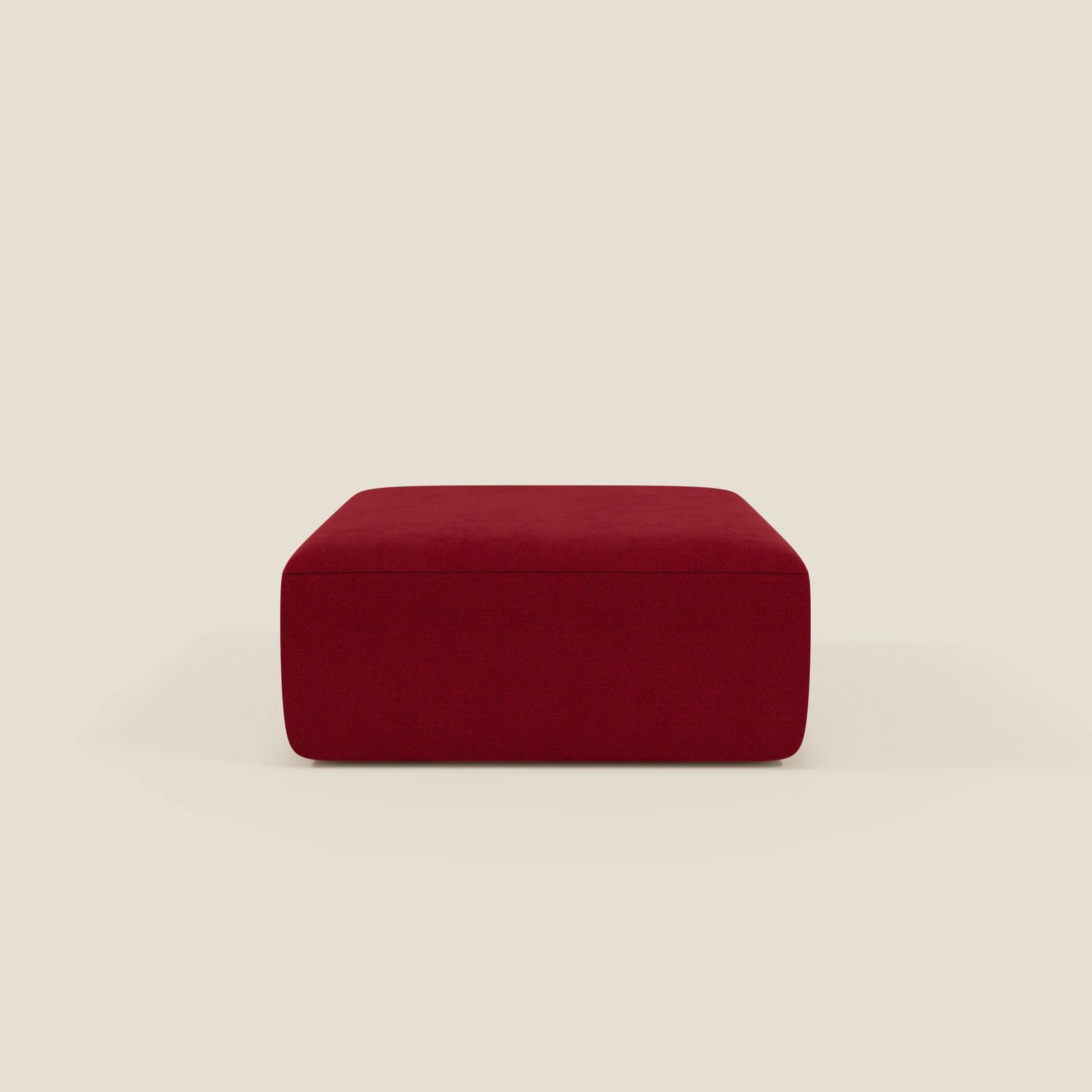 BonBon pouf sofa modular in 2 dimensioni in fabric stain-resistant by Divani Store