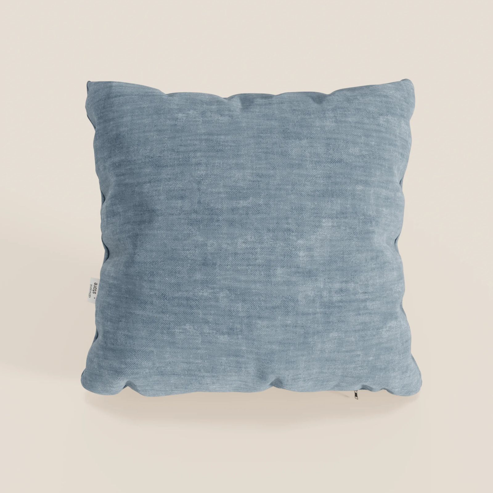 Sofia cushion available in various colours made in soft velvet nuvolato stain-resistant and water-repellent Easy Clean by Divani Store
