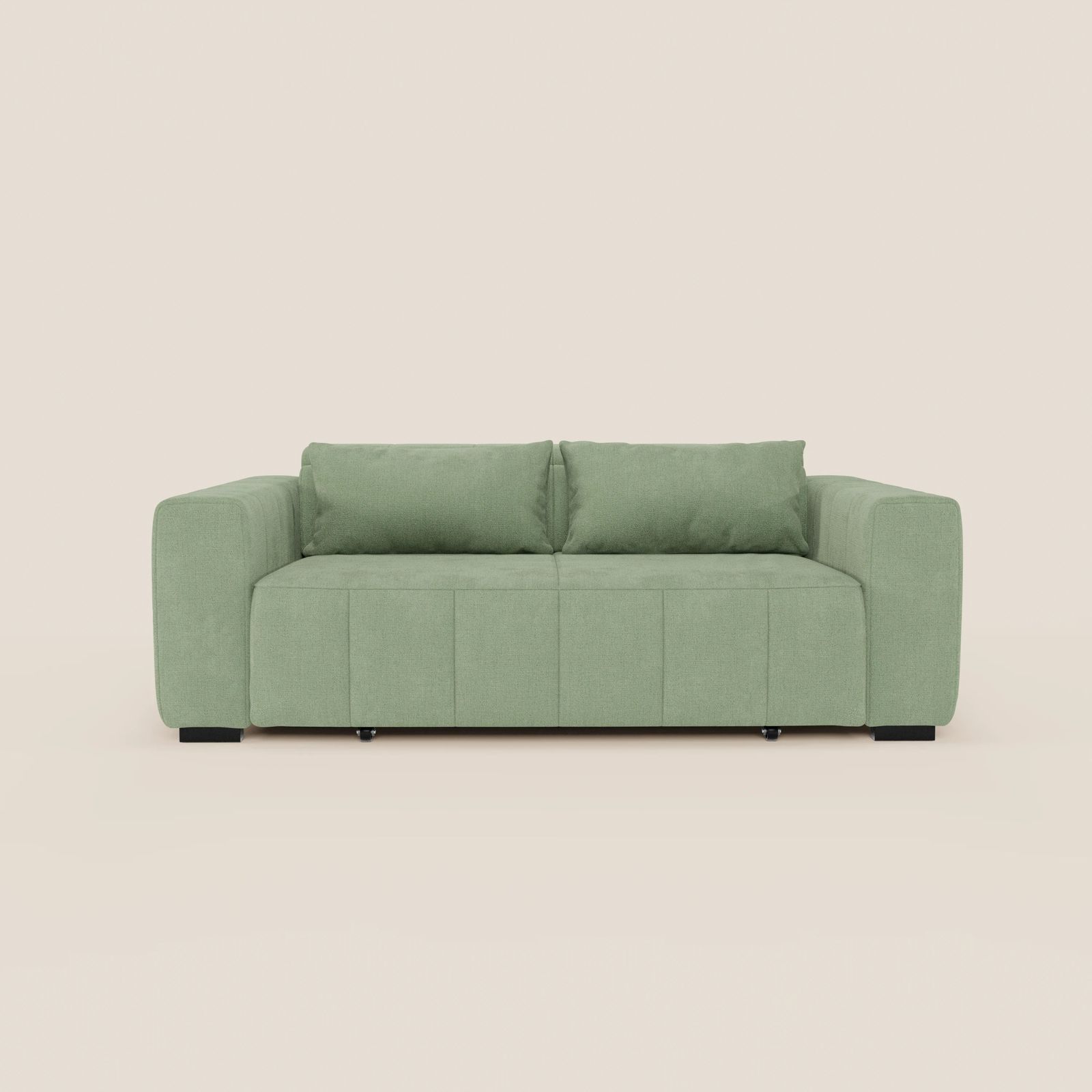 Doric divano 3 posti con sedute allungabili tramite relax elettrico - poggiatesta reclinabile in tessuto smacchiabile T23 by Divani Store