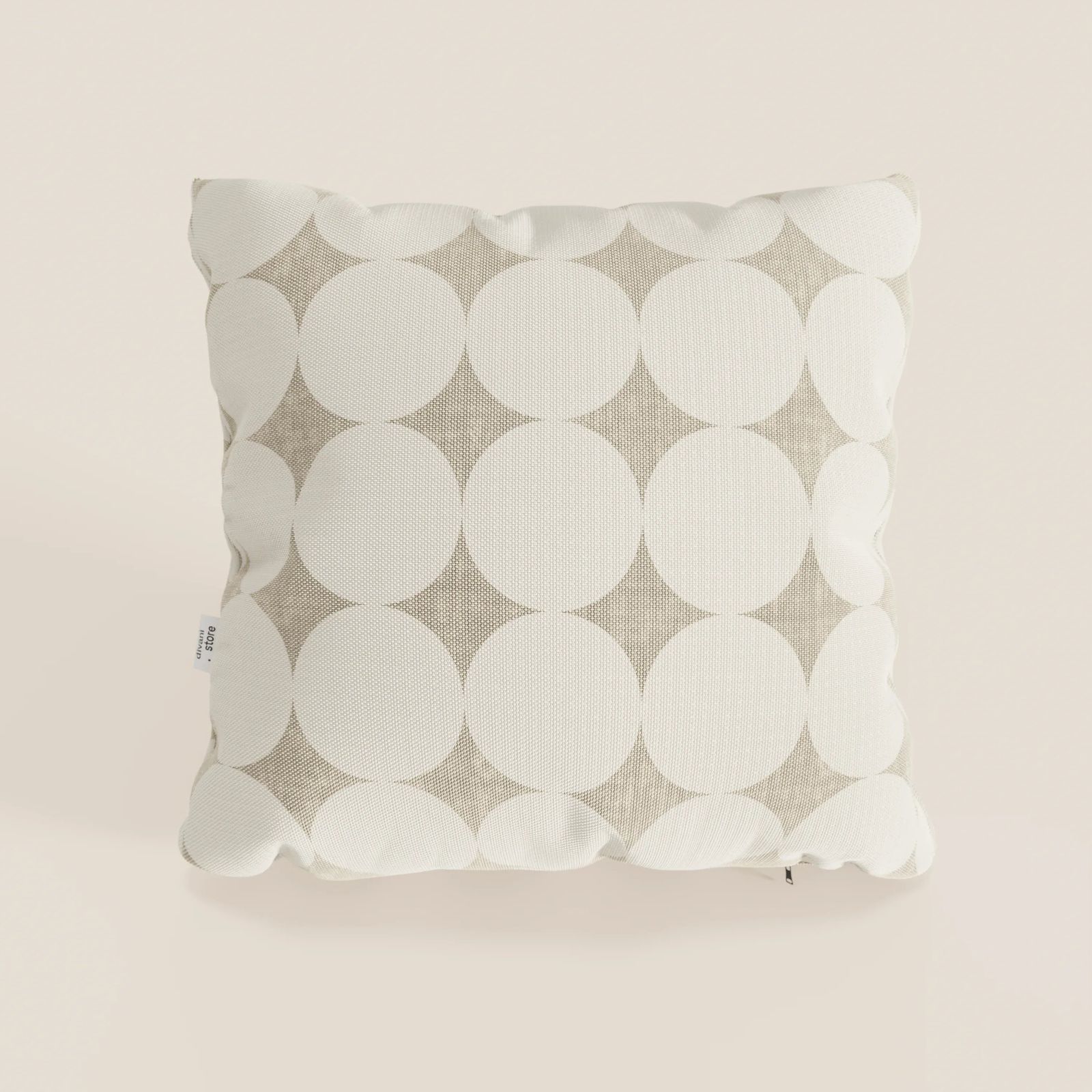 Dot cushions geometrici available in various colours in fabric Idrorepellente by Divani Store