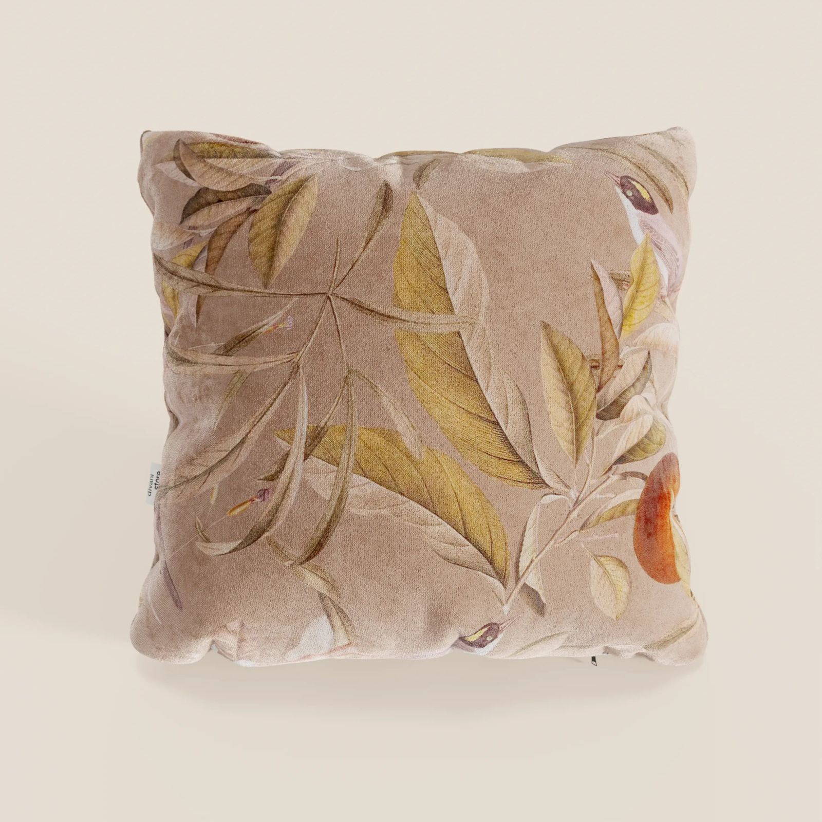 Lemon elegant collezione di cushions a fantasia in velvet water-repellent by Divani Store