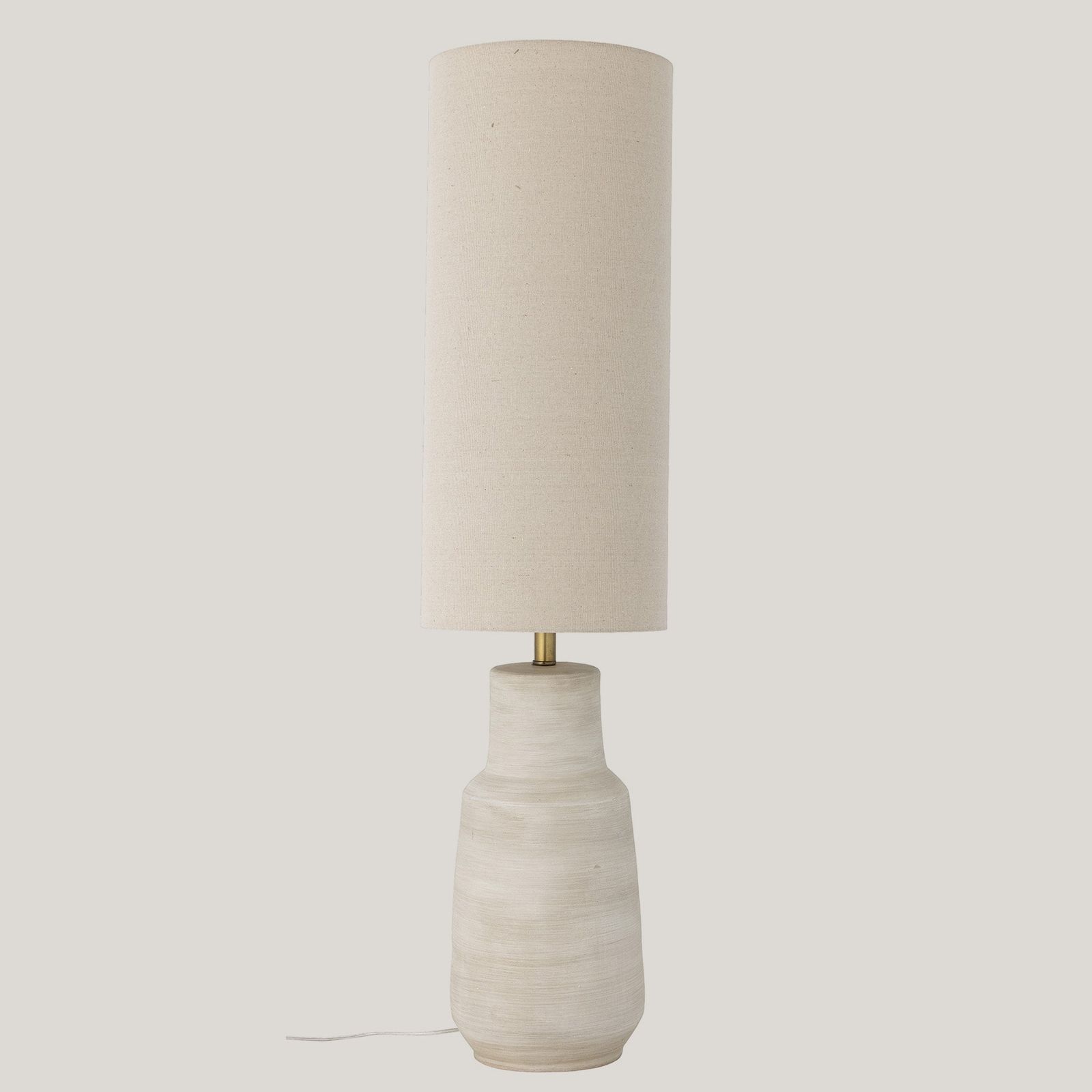 Linetta lampada for terra with base in gres stoneware by Divani Store