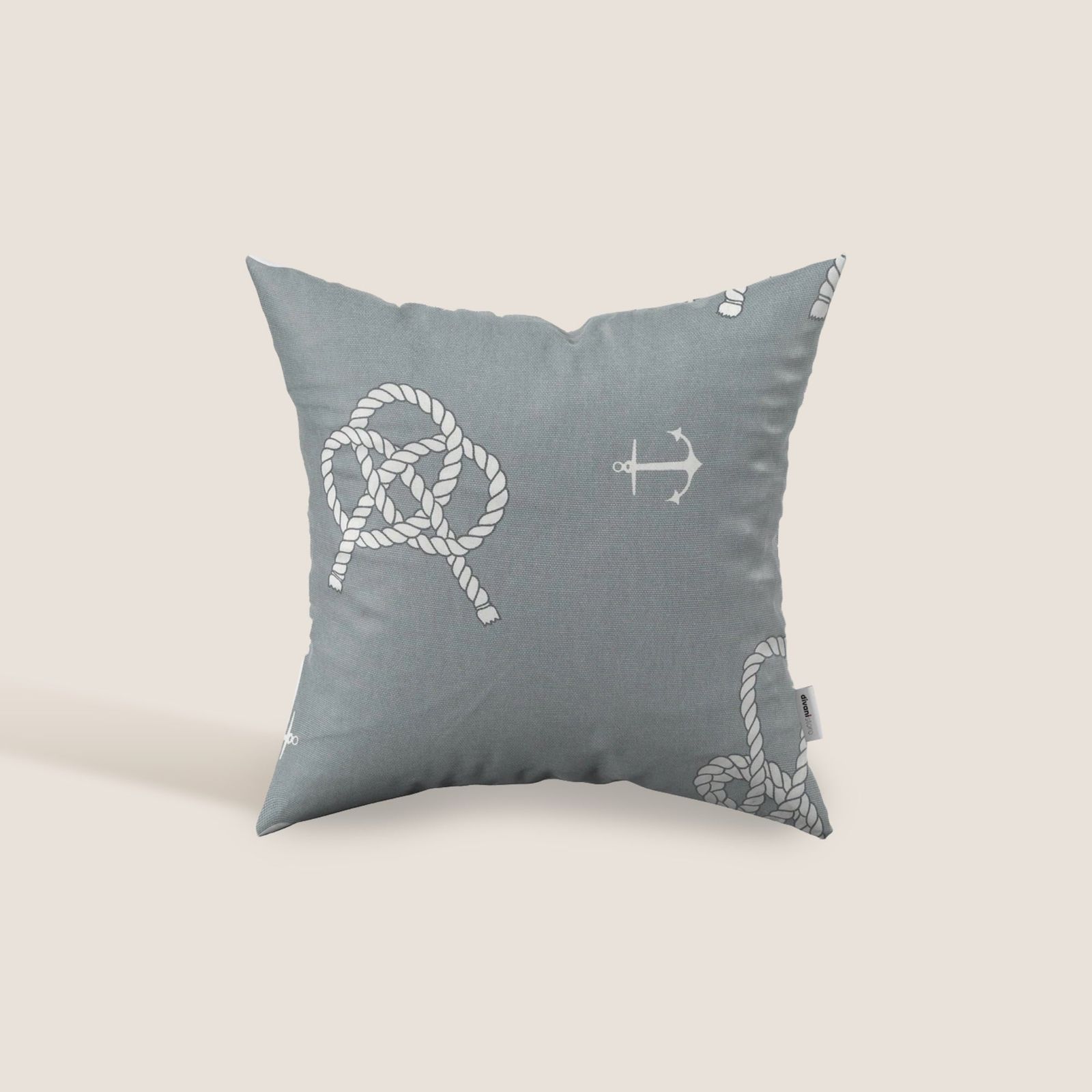 Marino cushion in cotton available in diverse colorazioni stile marinaresco by Divani Store