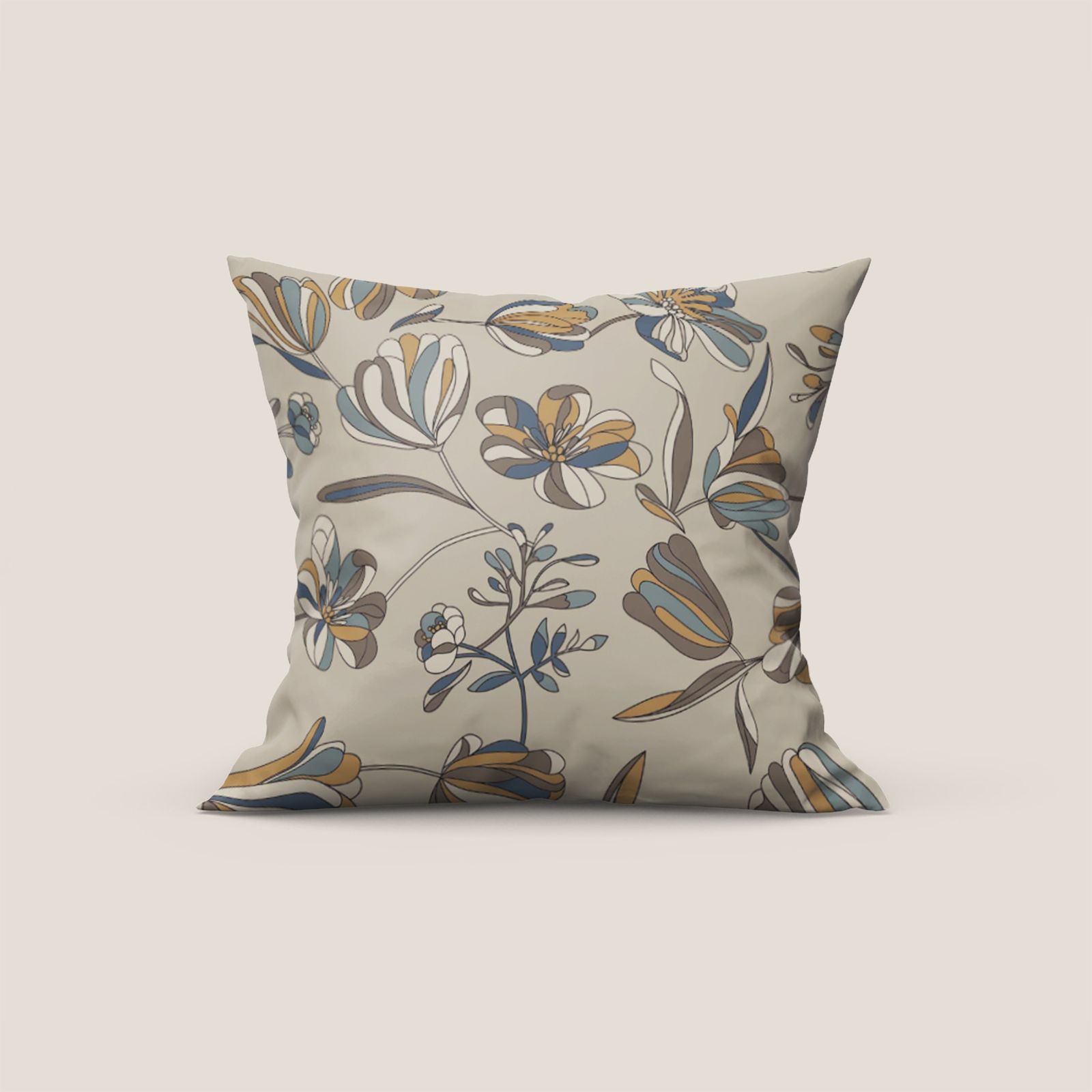 Omika collezione cushions a fantasie multicolor in velvet water-repellent by Divani Store