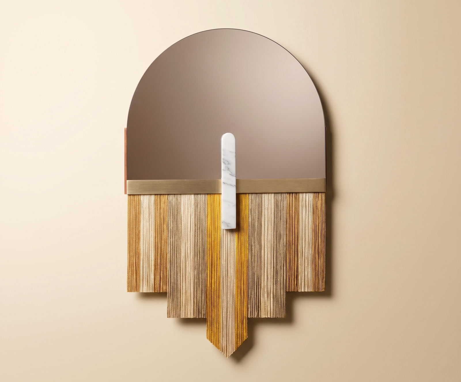 souk yellow mirror by DOOQ