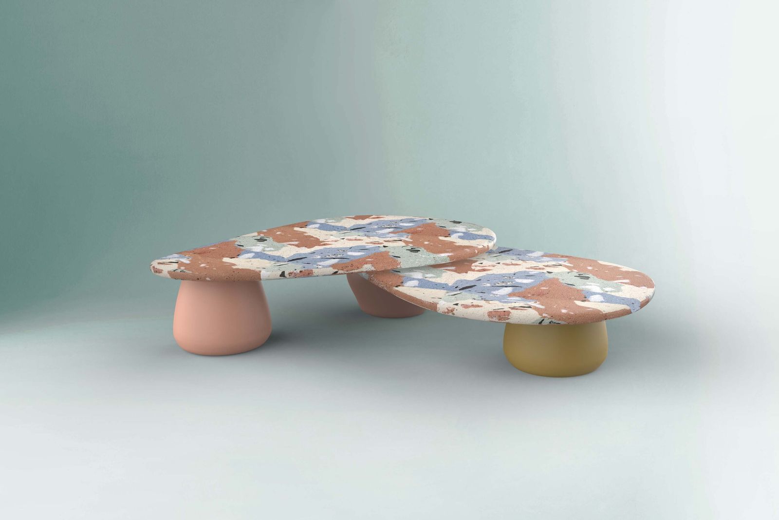 Caracole Center Table by Dovain Studio
