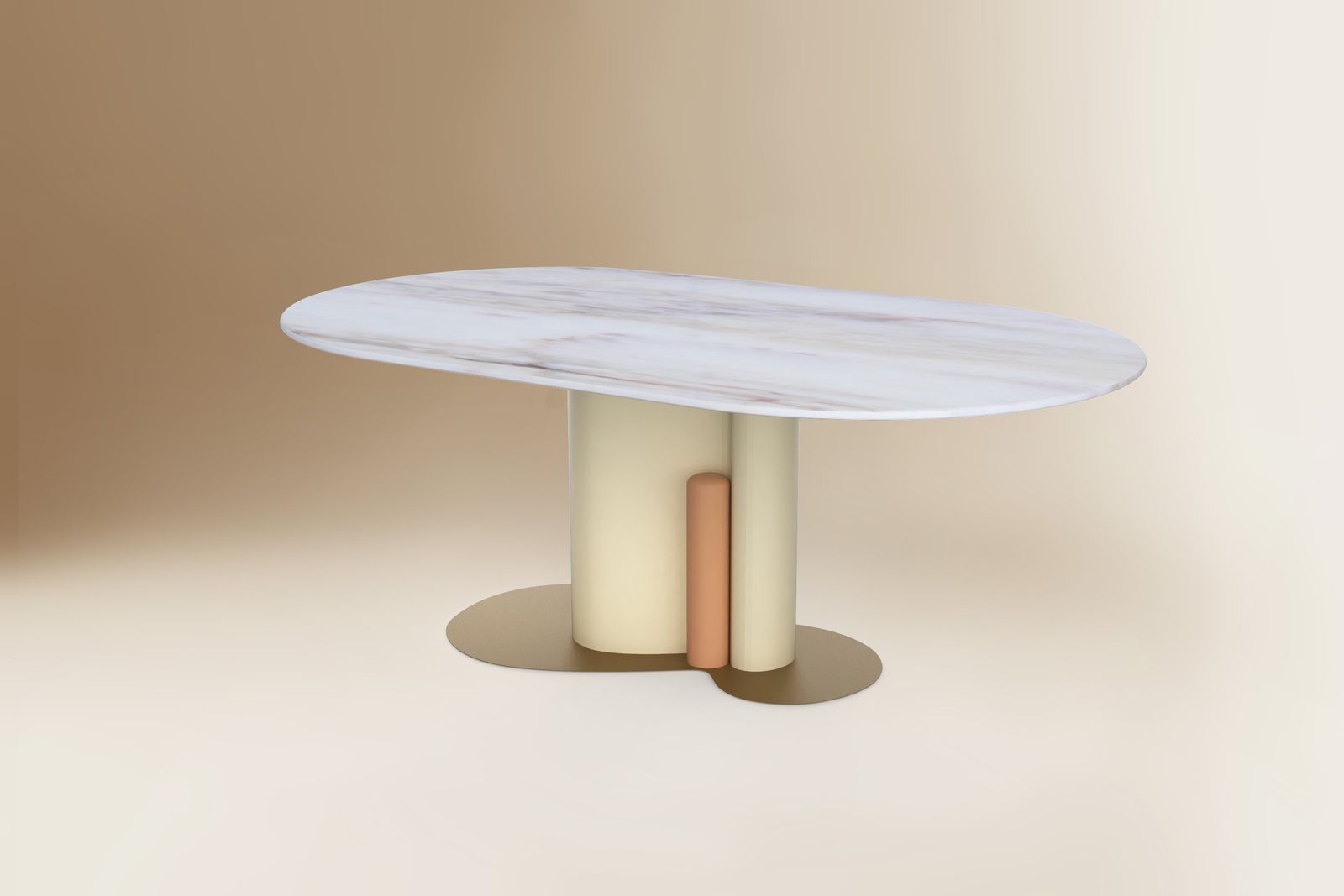 Jack Oval Table by Dovain Studio