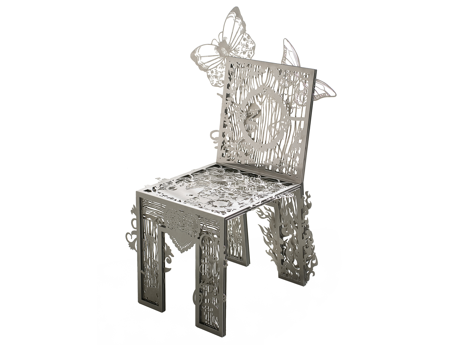 Chair of textures by Droog