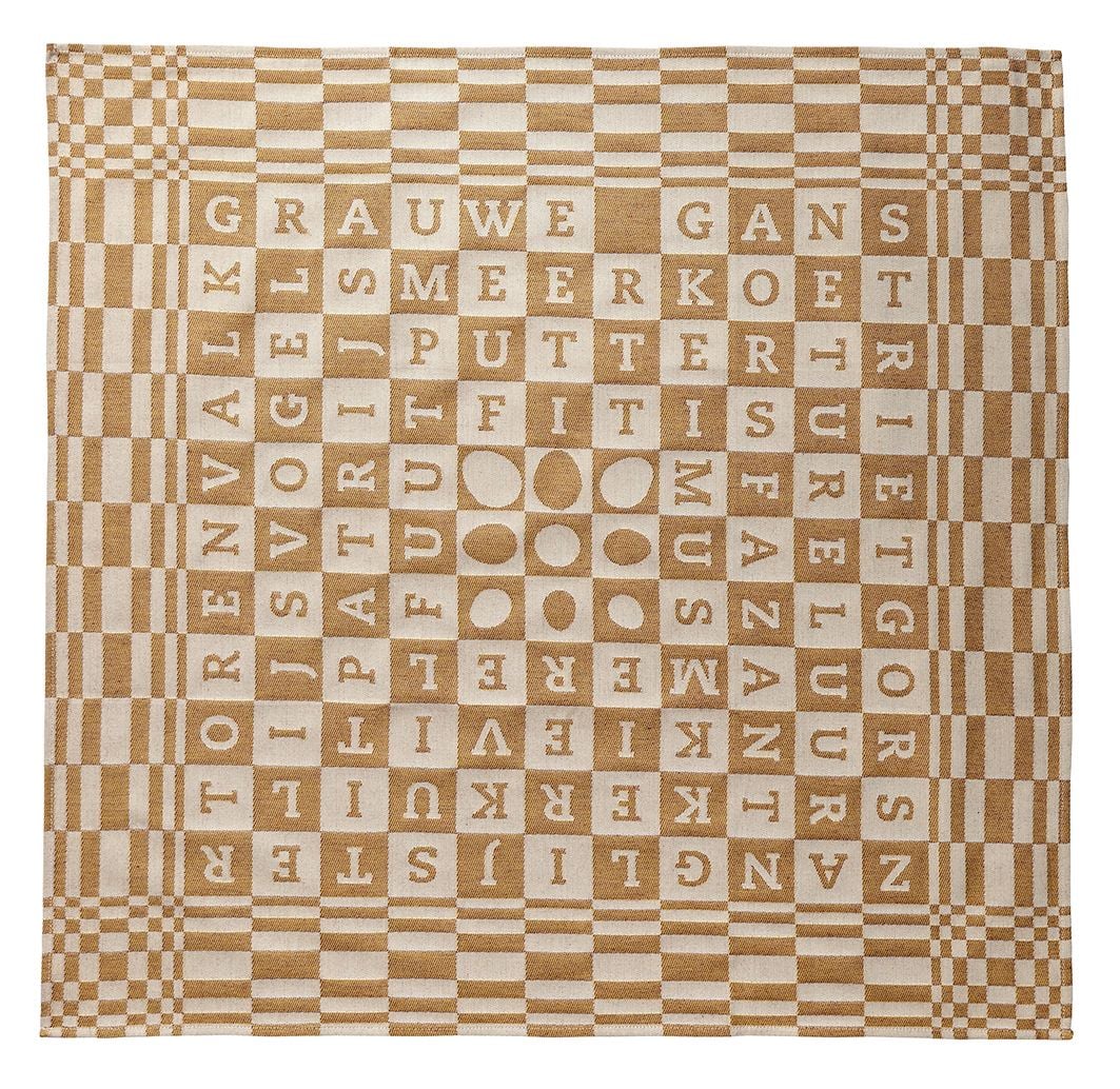 For everything there is a season – tea towel by Droog
