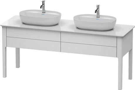 Luv Console vanity unit floorstanding by Duravit