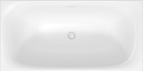 XViu Bathtub with metal frame by Duravit