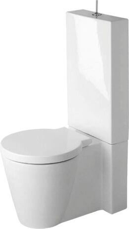 Starck 1 Toilet close-coupled by Duravit