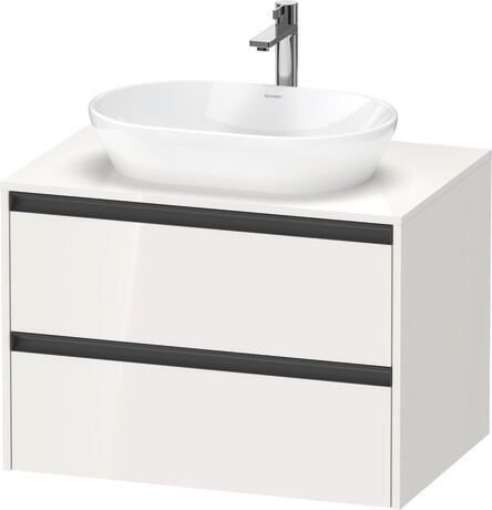 Ketho.2 Console vanity unit wall-mounted by Duravit