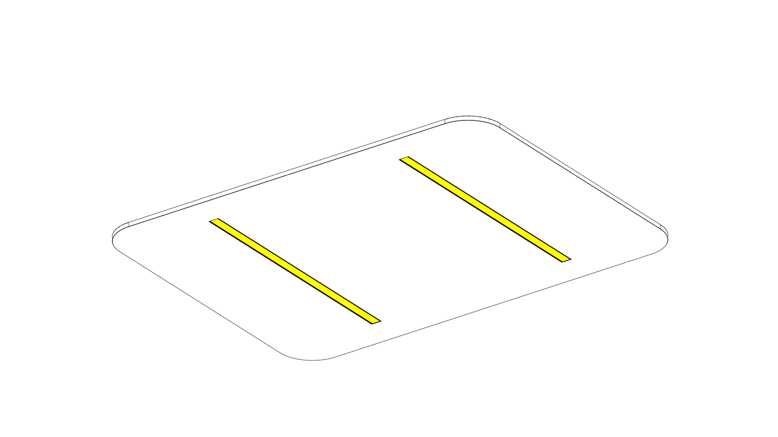 EchoLED LINEAR RECTANGLE by ECHOJAZZ