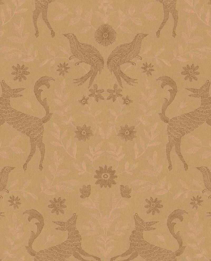 TINY TREASURES 363111 - Yellow wallpaper by Eijffinger