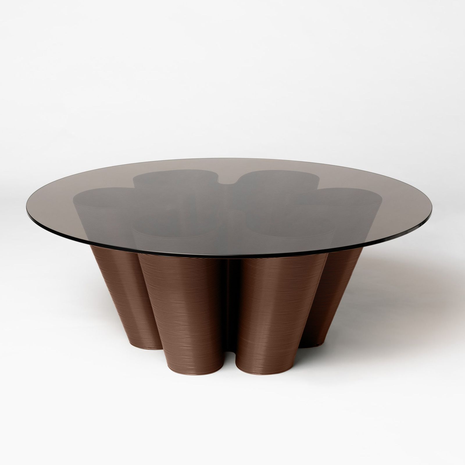 Anemone Coffee Table Chocolate by Ekbacken Studios