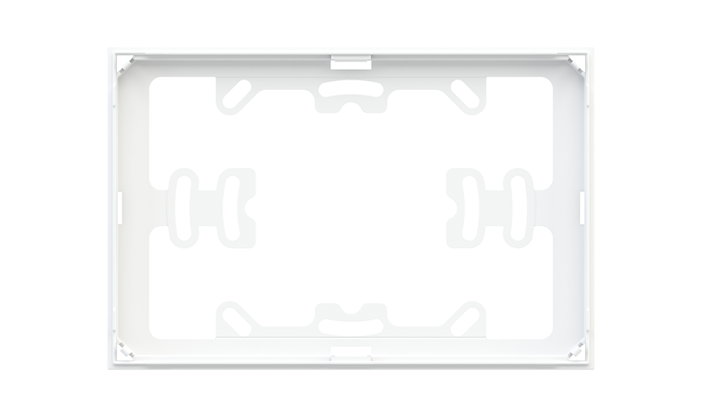 Rectangular adapter - white by EKINEX
