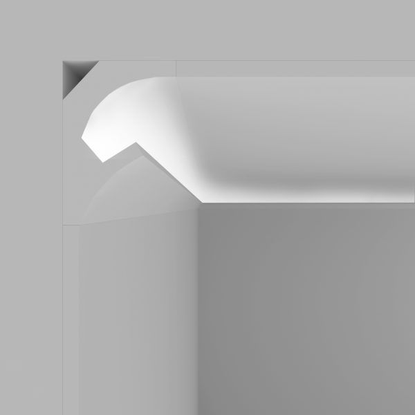 EL200 Veletta stondata luce diffusa angolo soffitto by Eleni Lighting
