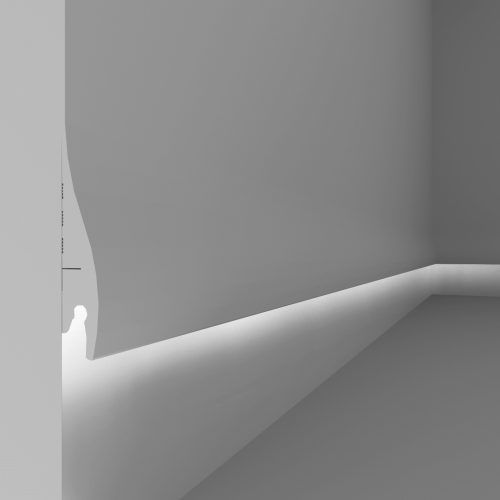 EL2103 Cornice stondata per cascata di luce a parete by Eleni Lighting