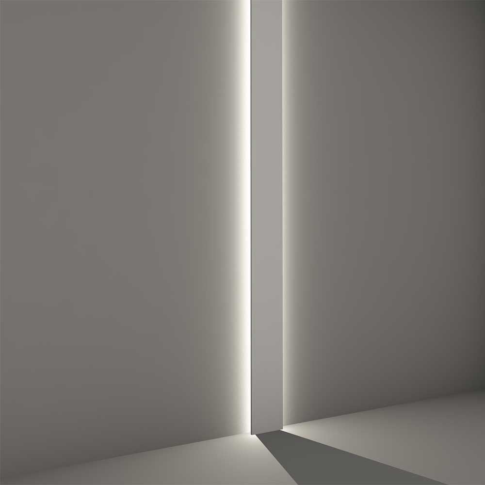 ELB02 Cornice squadrata per luce diffusa LED a soffitto e parete by Eleni Lighting